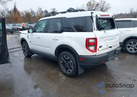 2023 Ford Bronco Sport Outer Banks z USA, uszkodzony, nr VIN 3FMCR9C60PRE20631